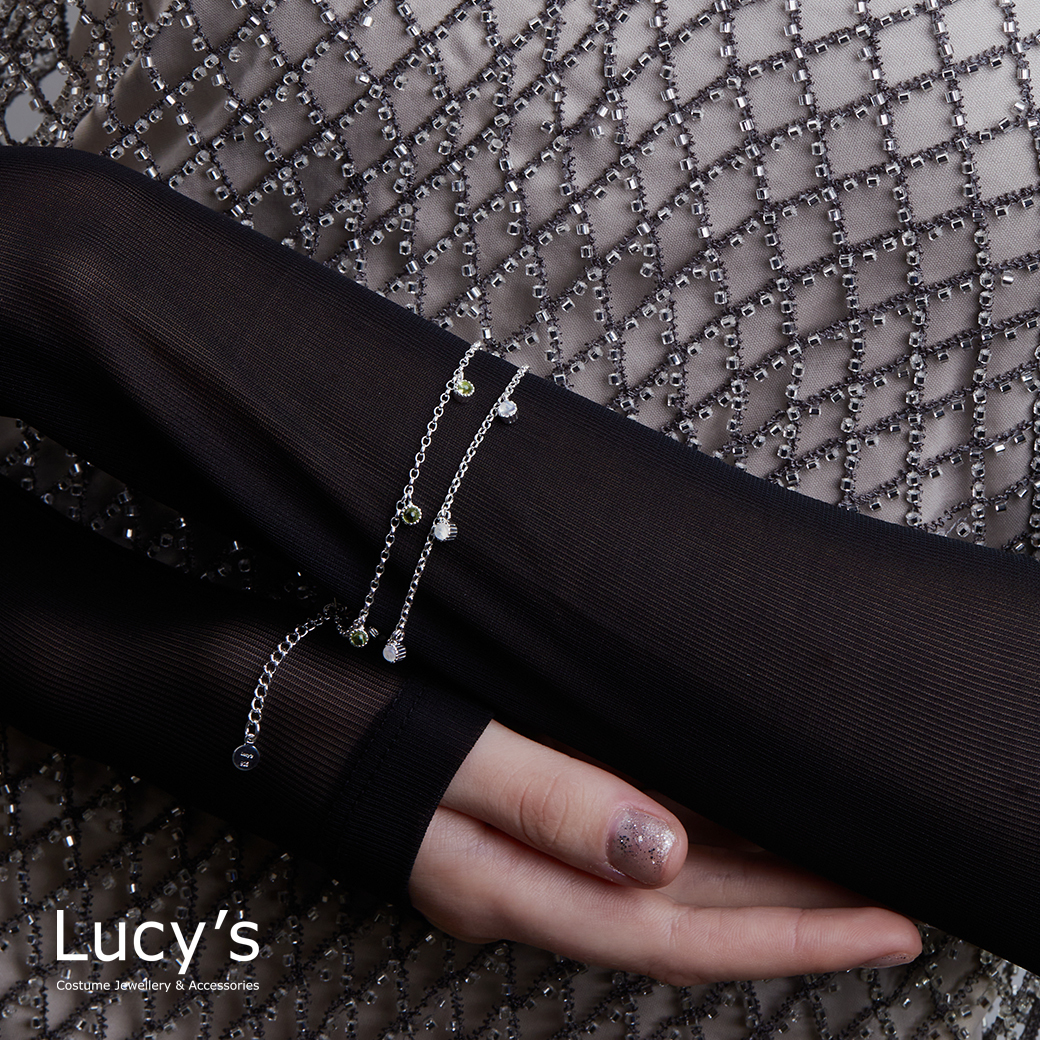 925純銀 純淨礦石 手鍊 (四色) (120759/120760/120761/120762)