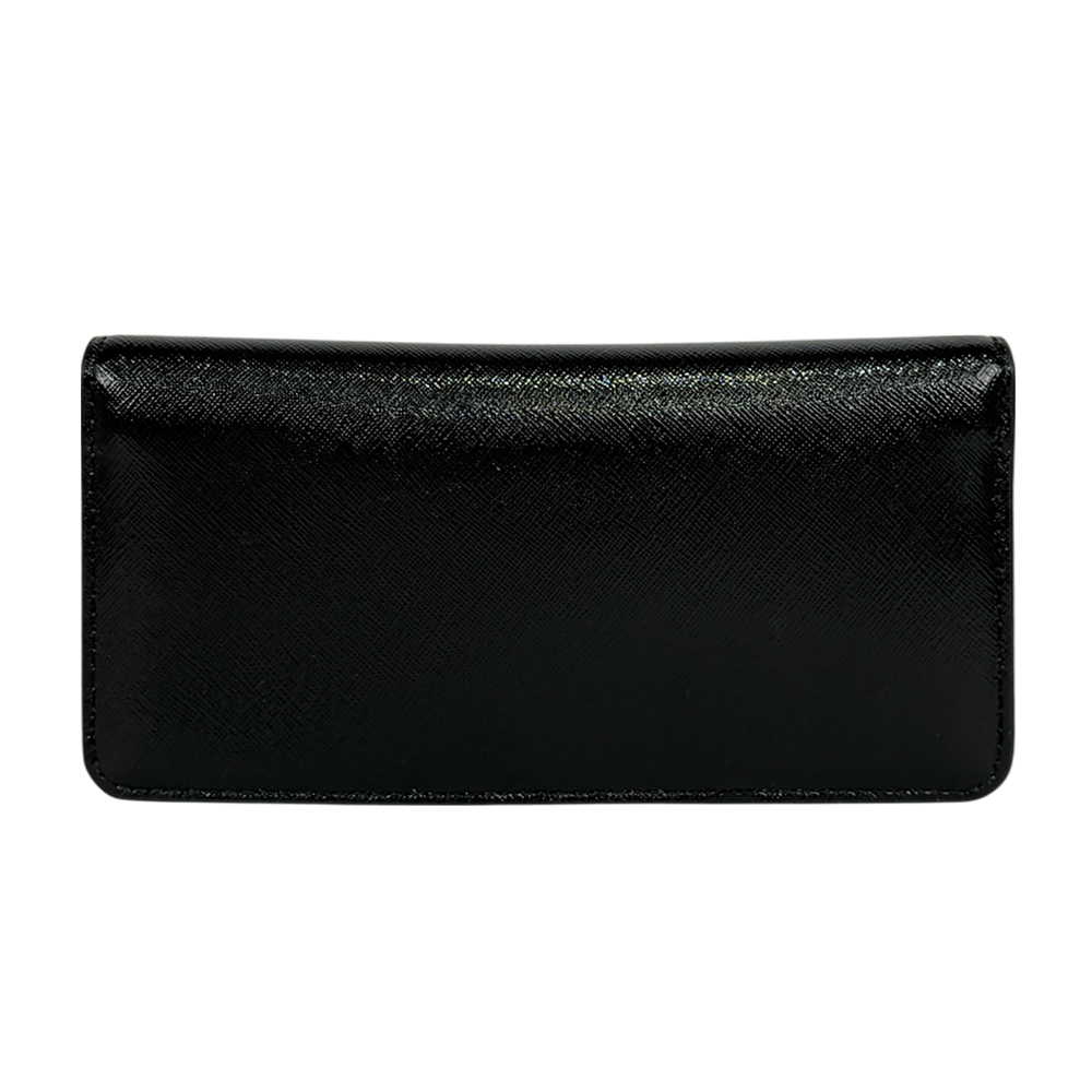 【MARC JACOBS】The Utility Snapshot 防刮皮革釦式二折長夾(黑色)2R3SMP048S07 001