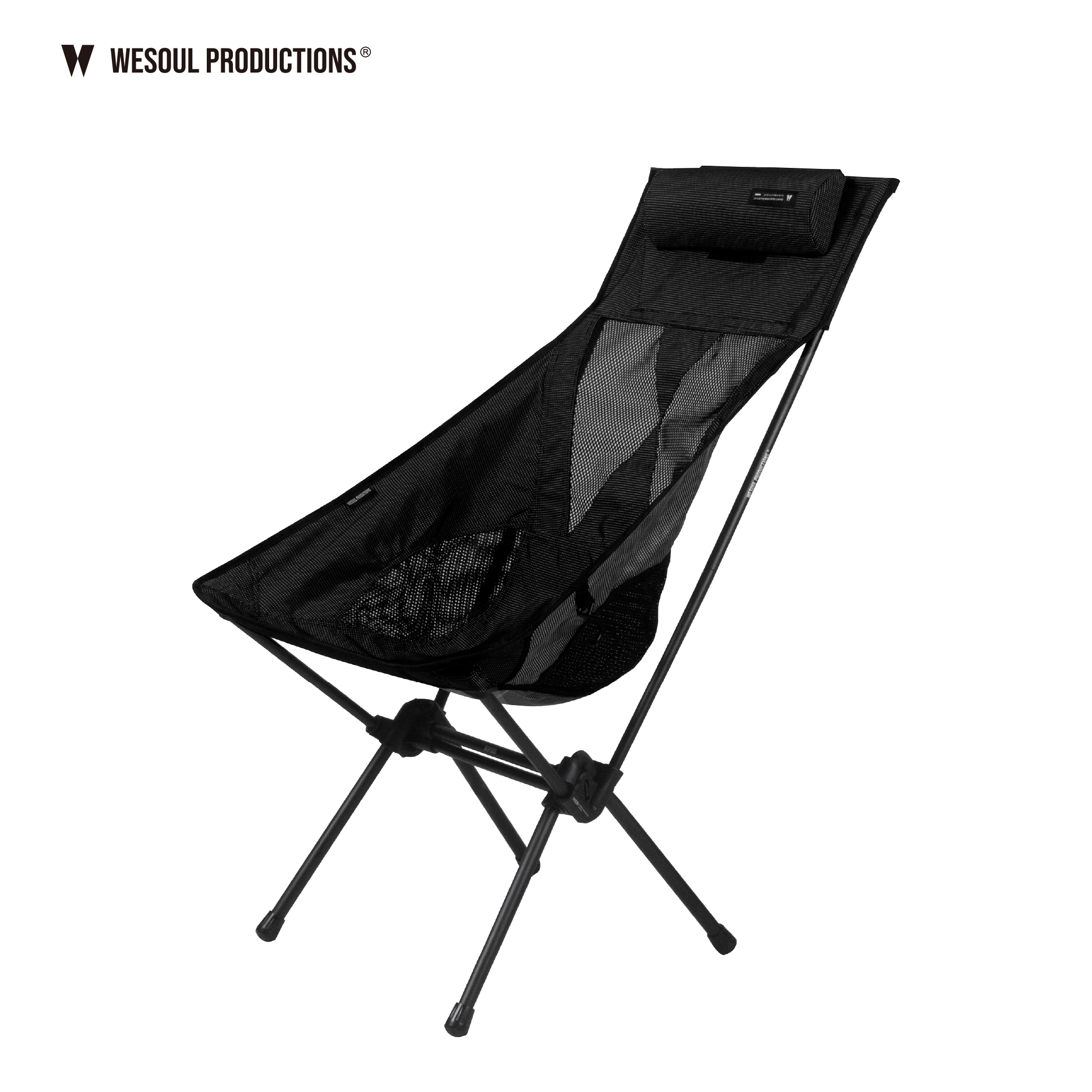 WSP－HIGHBACK COVER 8411 - BLACK 戰術椅｜黑