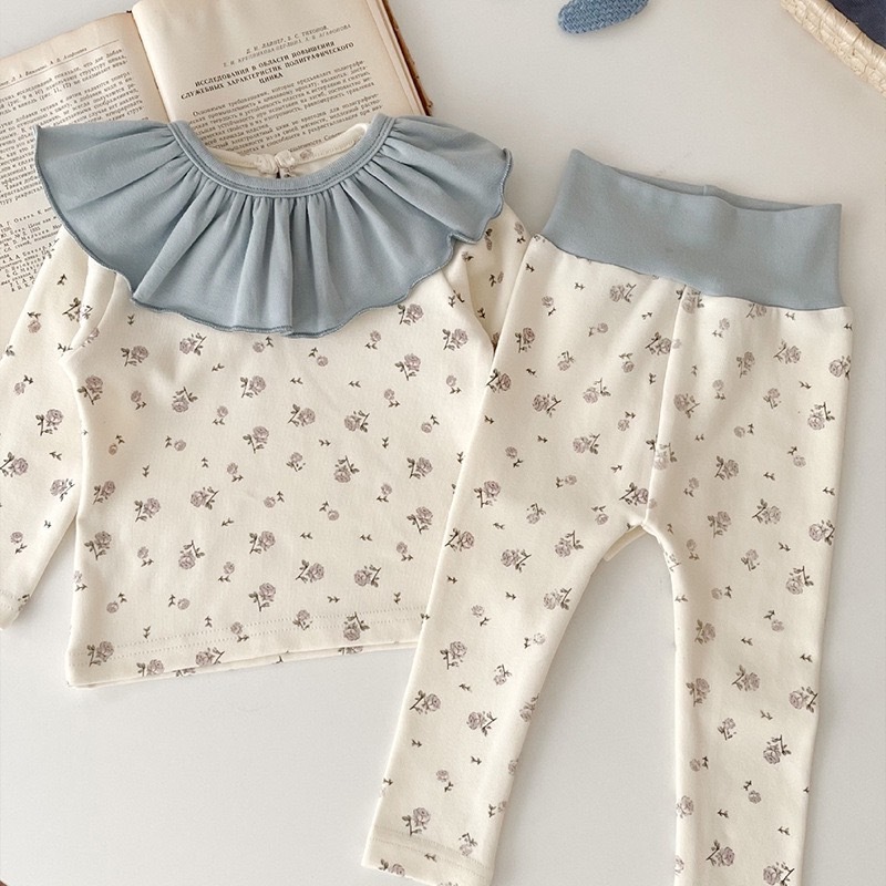 甜美碎花家居服