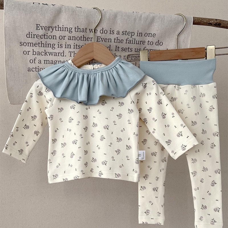 甜美碎花家居服