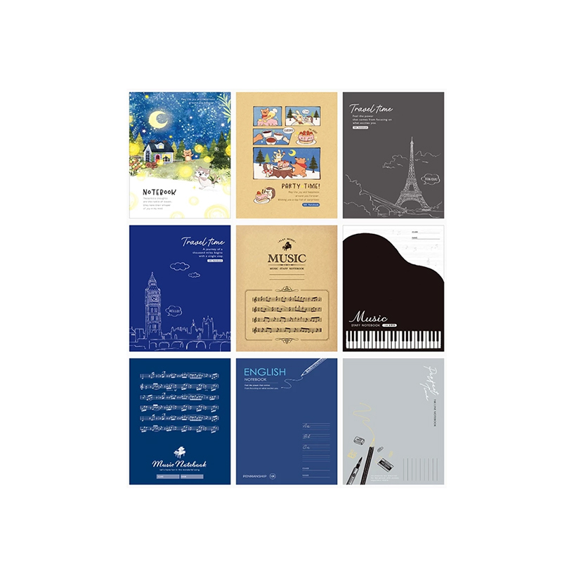 四季紙品 筆記16K  【BJ2106 BJ2219 BJ2407 BJ2507 BJ2518 BJ2602】