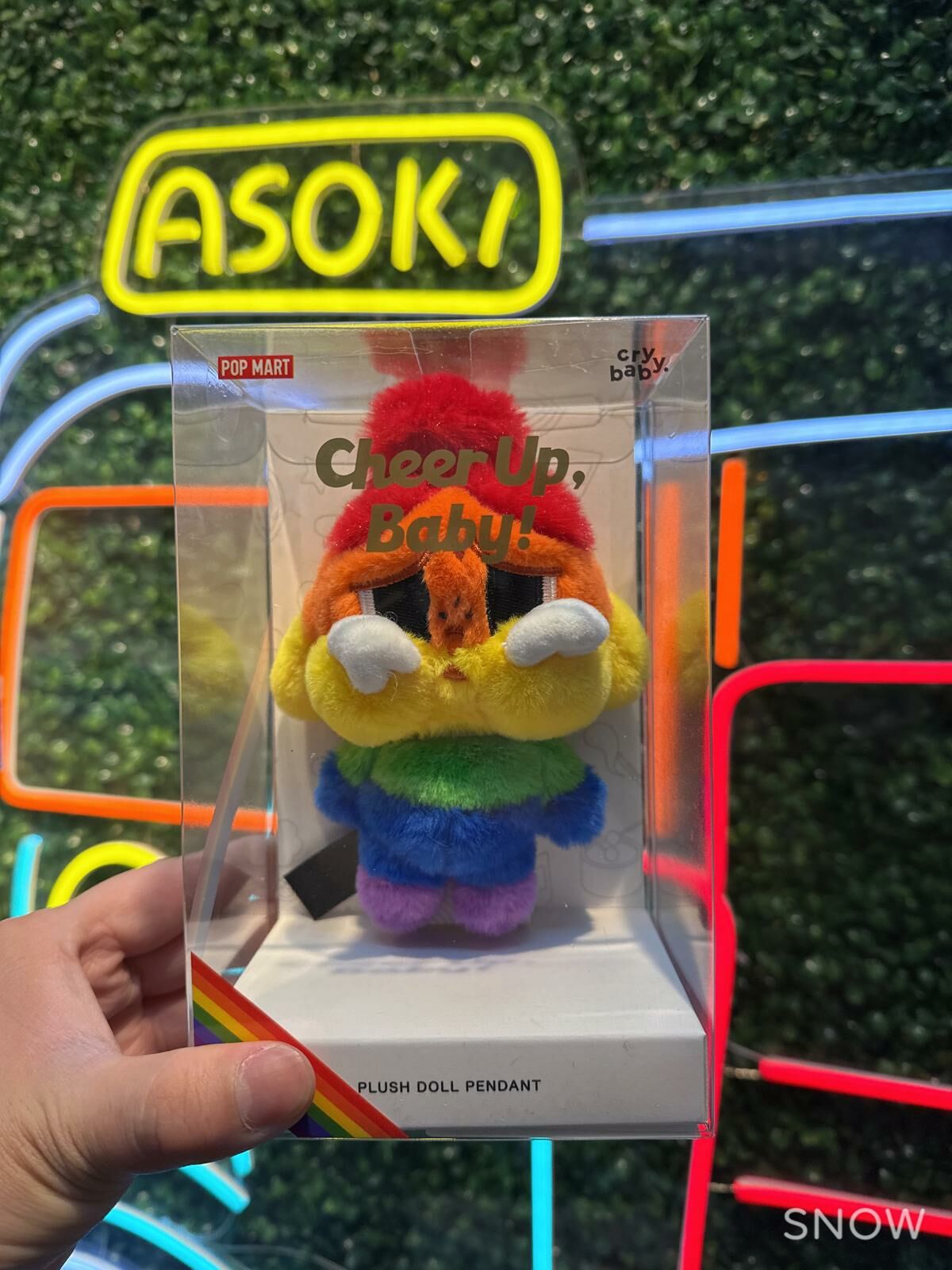 crybaby 泰國彩虹掛飾