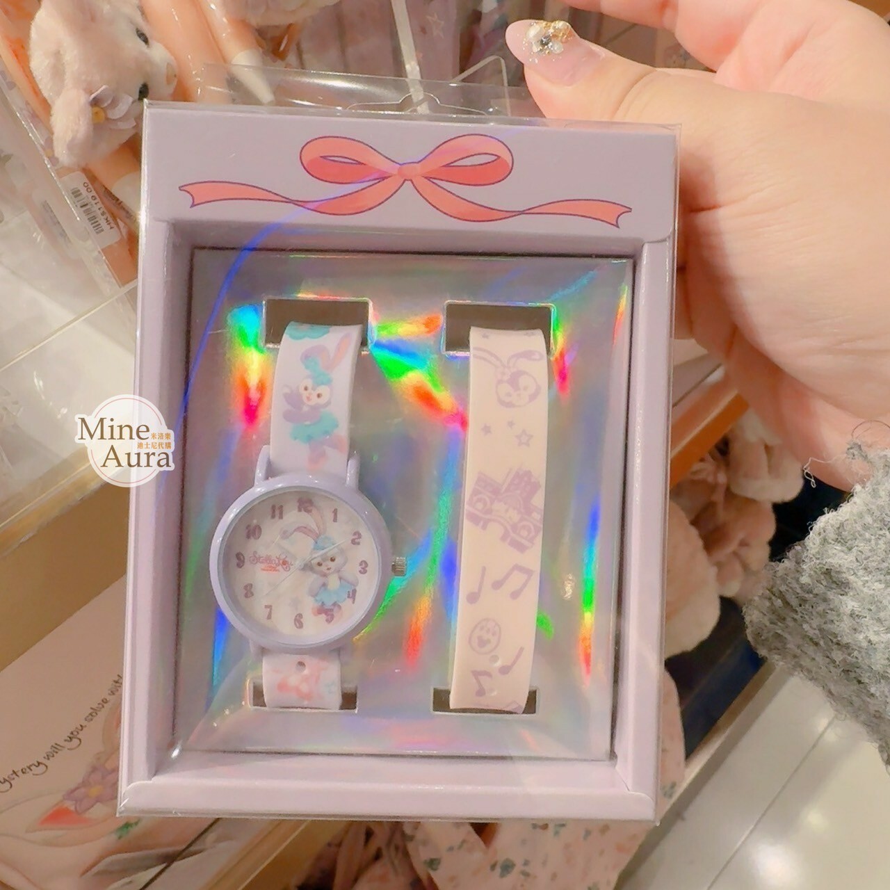 史黛拉露 星黛露 StellaLou 圖案 手錶 (盒裝) -香港迪士尼樂園