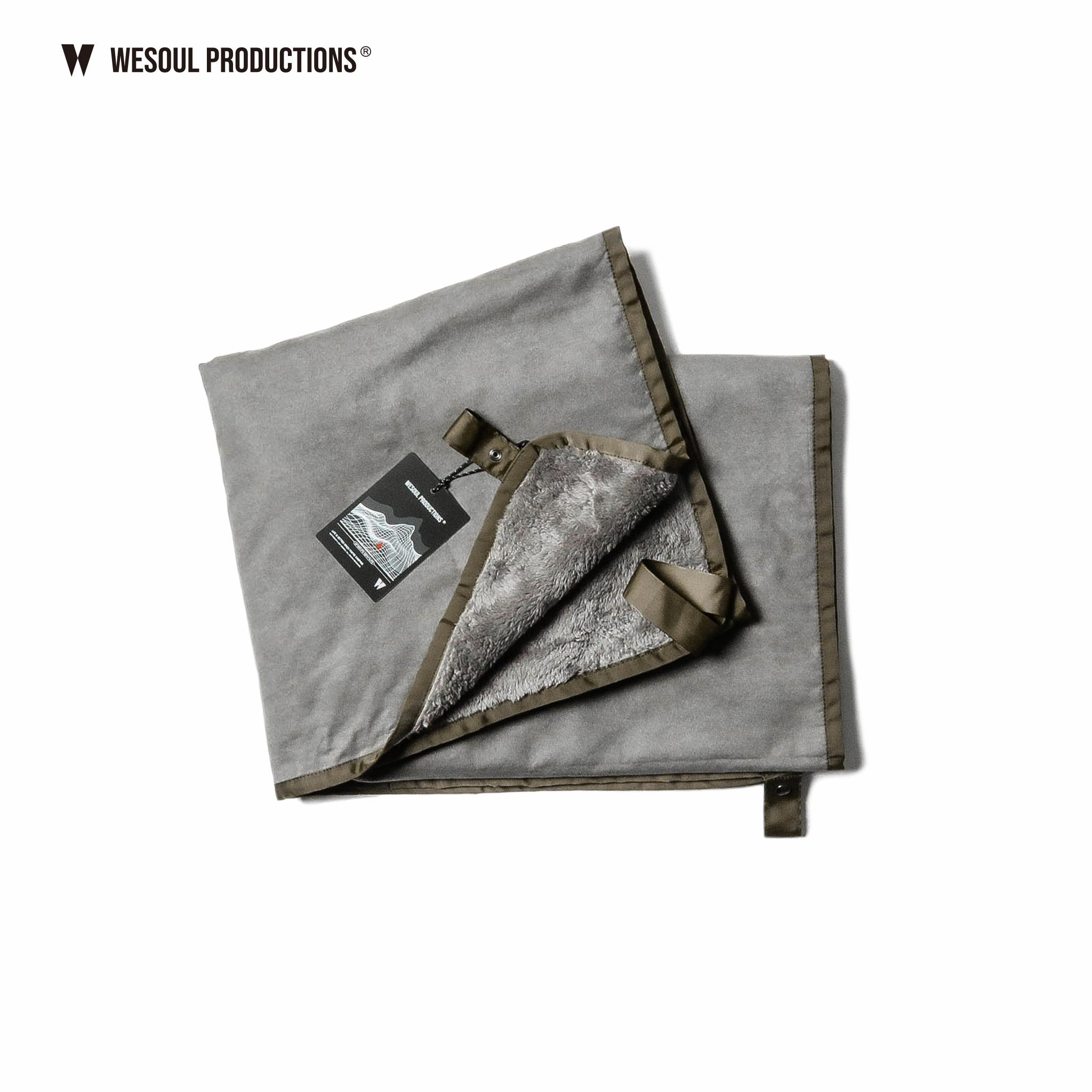 WSP－BLANKET GREY 戶外露營軍毯｜灰色