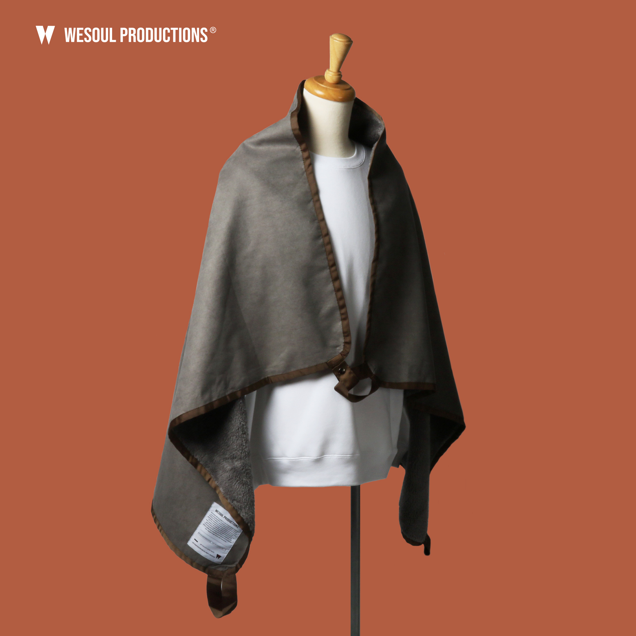 WSP－BLANKET GREY 戶外露營軍毯｜灰色