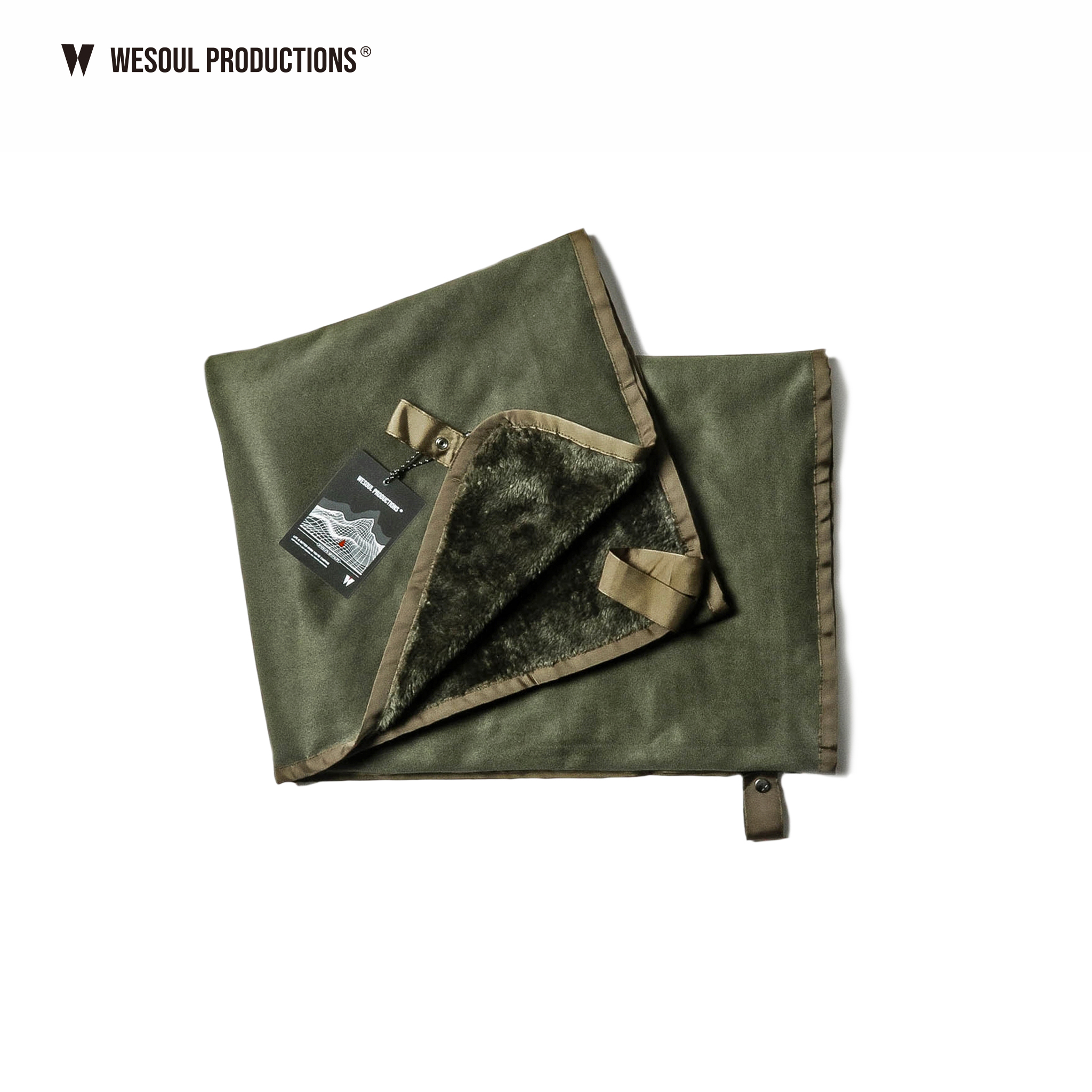 WSP－BLANKET ARMY GREEN 戶外露營軍毯｜軍綠