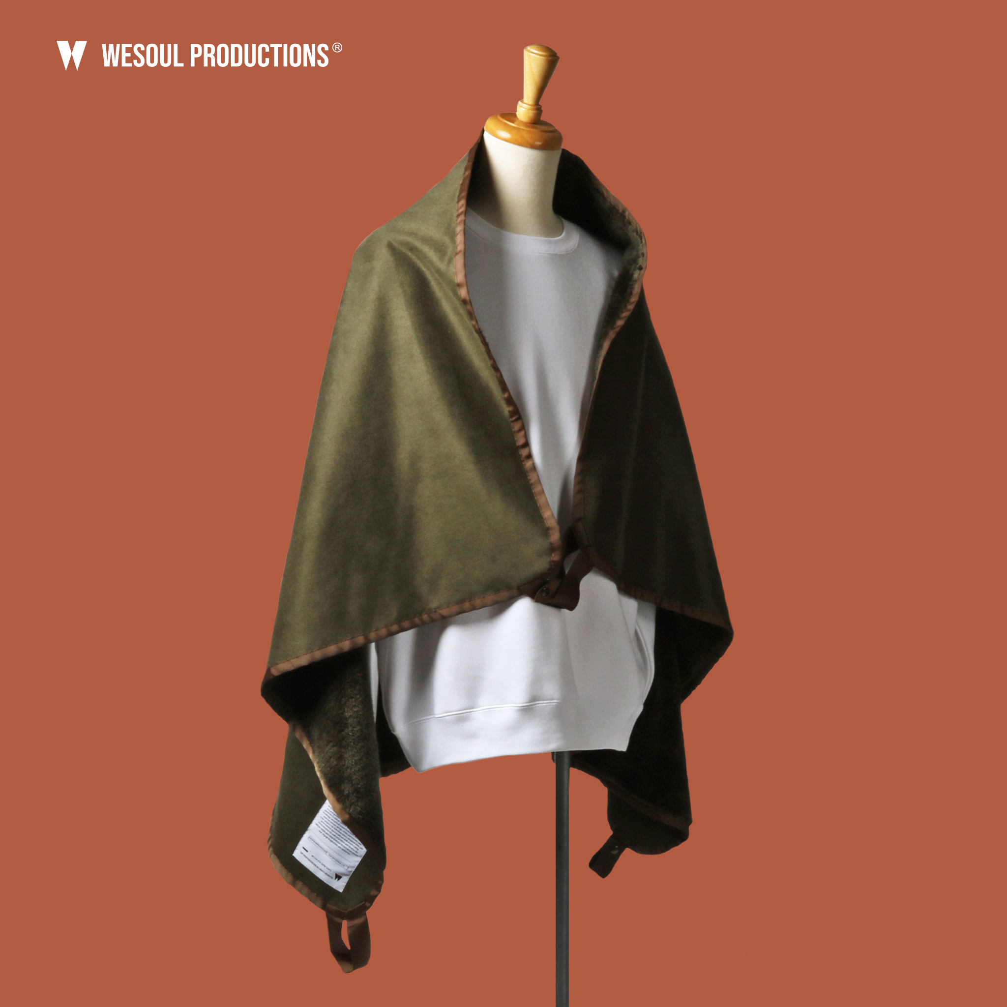 WSP－BLANKET ARMY GREEN 戶外露營軍毯｜軍綠