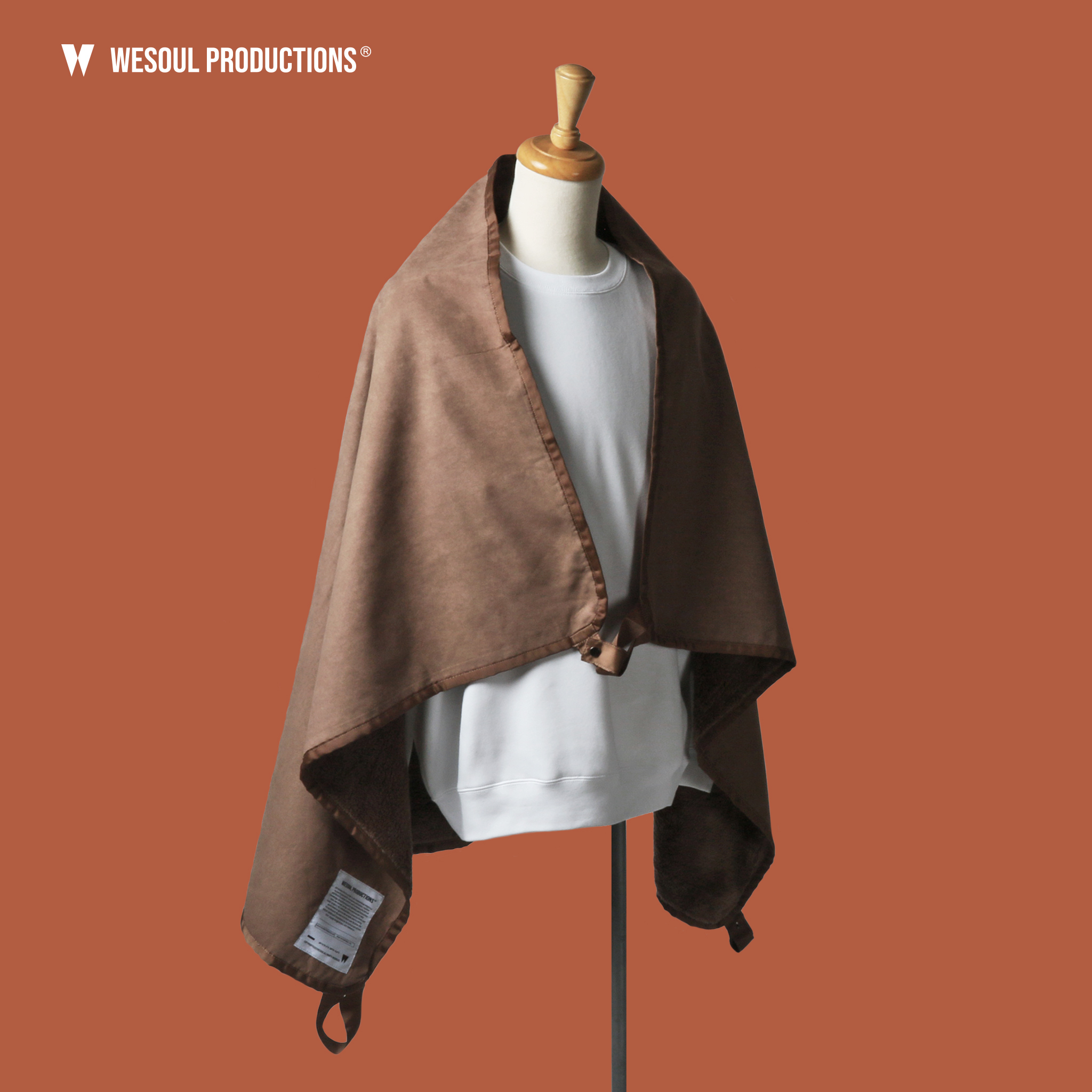 WSP－BLANKET BROWN 戶外露營軍毯｜棕色