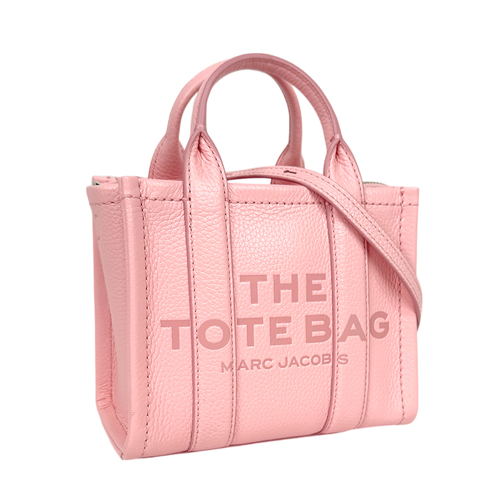 【MARC JACOBS】THE LEATHER TOTE 粒面皮革迷你托特包