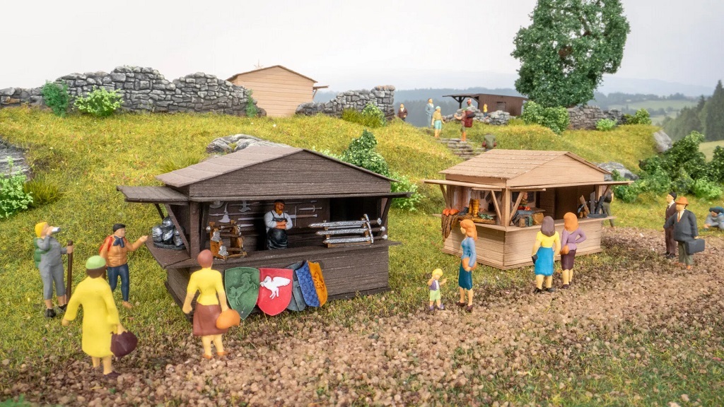 Noch 65618 HO規 中世紀市集