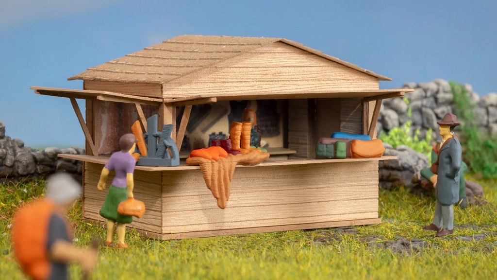 Noch 65618 HO規 中世紀市集