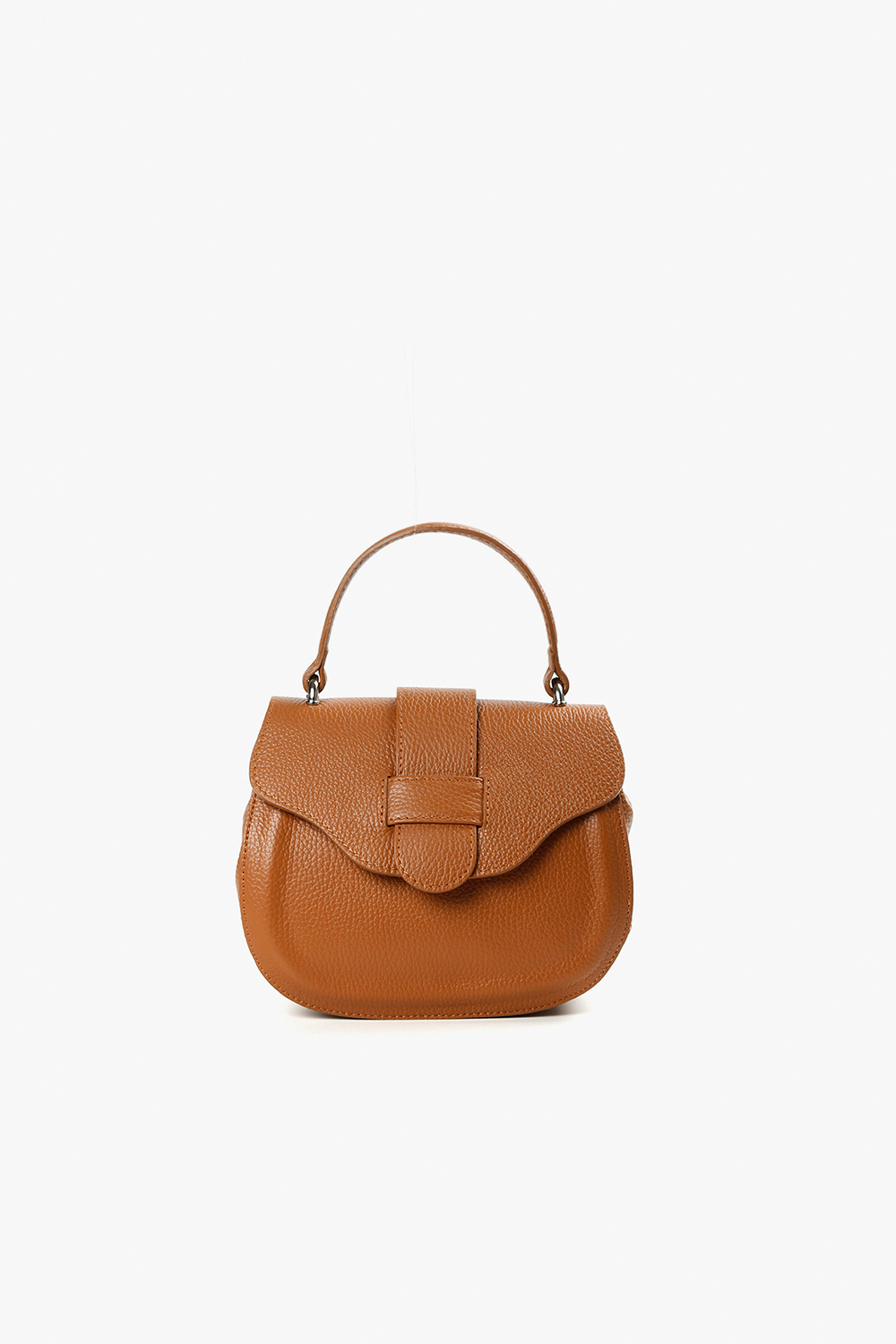 Scusi 翻蓋馬鞍包 棕色