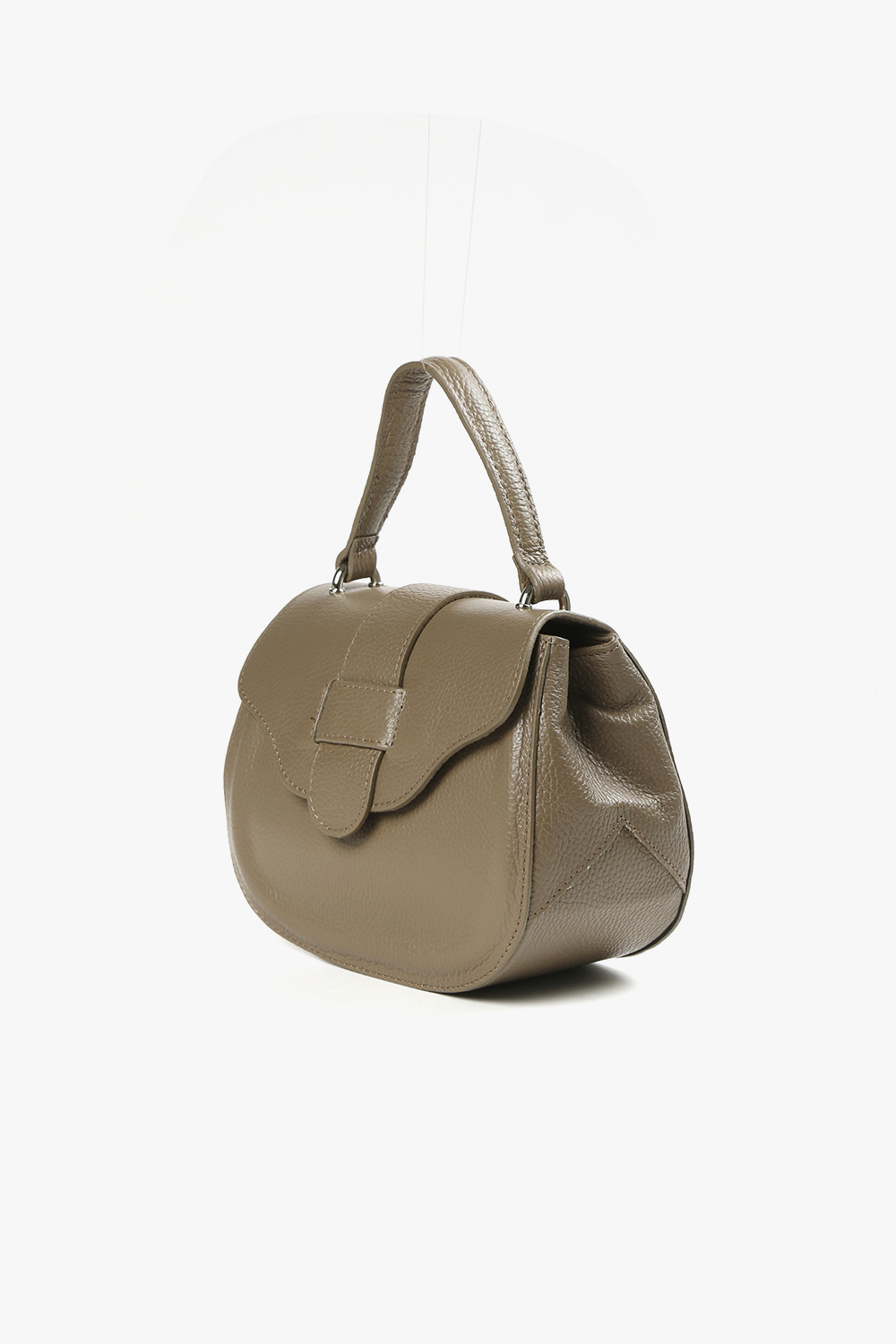 Scusi 翻蓋馬鞍包 豆沙