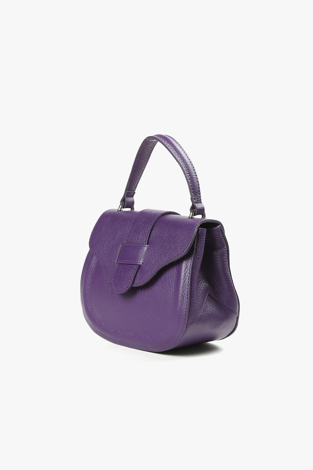 Scusi 翻蓋馬鞍包 紫色