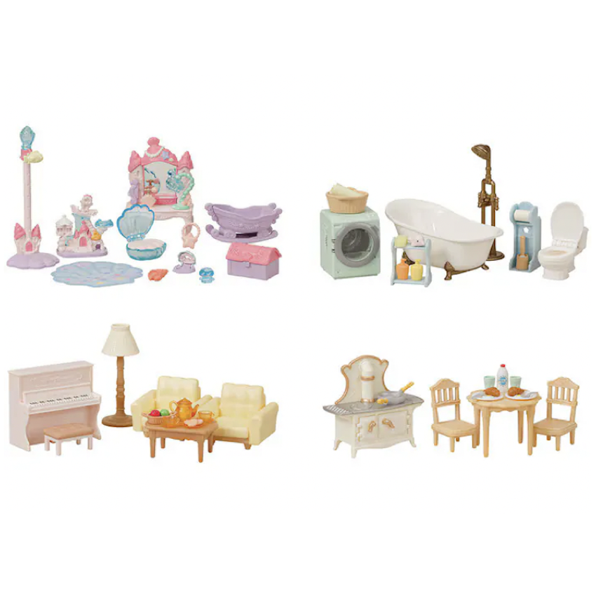 日本森林家族 - 神秘閣樓亮麗華庭豪華家具系列 (單件包運)