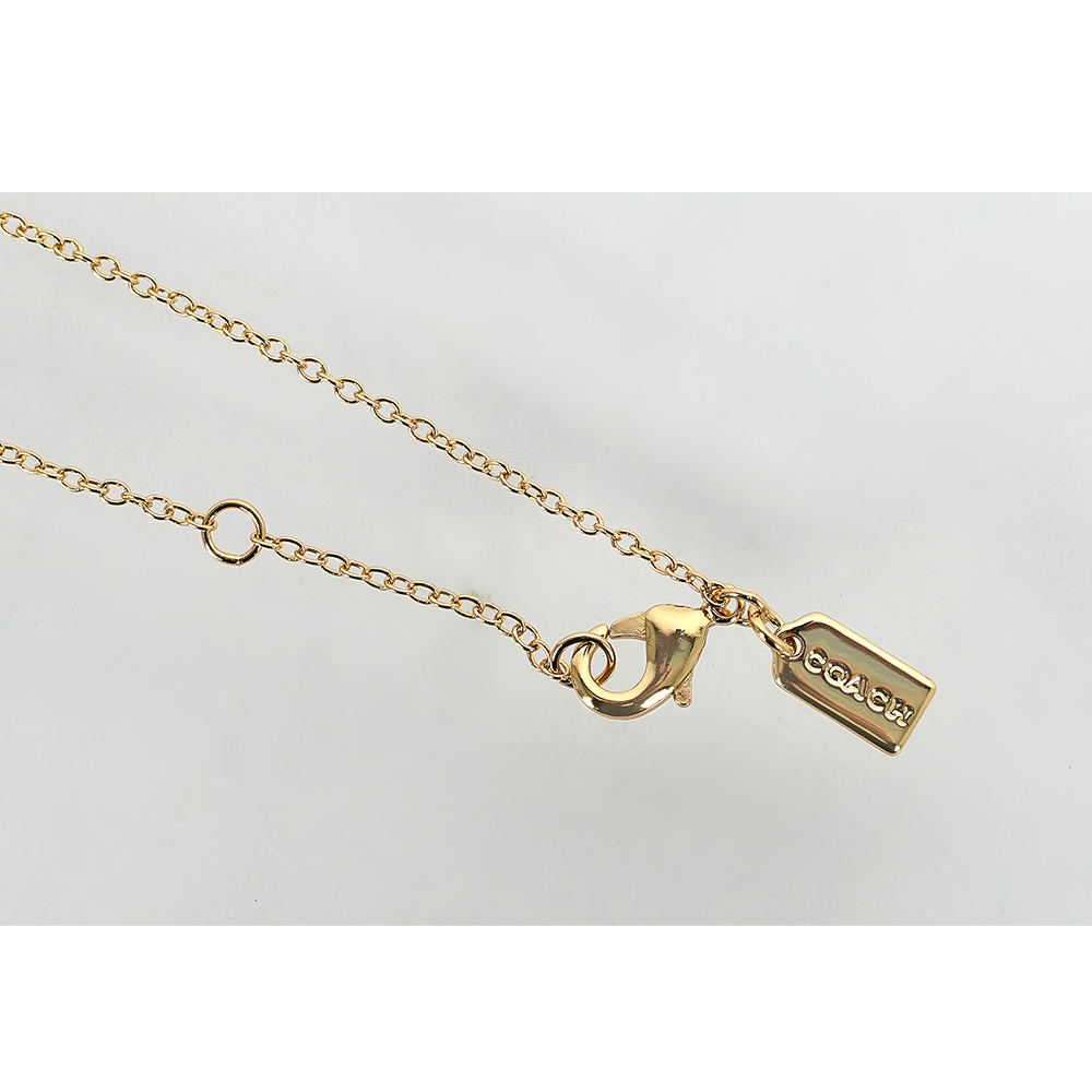【COACH】Coach x Observed By Us 草莓/蘑菇/愛心墜飾項鍊(金色)CV262 GDMC