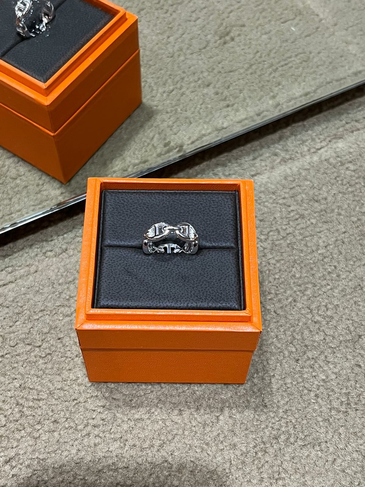 Chaine d' ancre 925 enchainee ring size 50 52 53 54