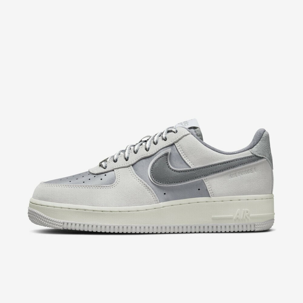 KTQ STORE ‧ Nike Air Force 1 '07 LX 銀灰緞面 休閒鞋 女鞋 DQ5079-001