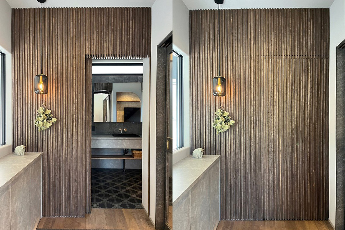 LAMP 無地軌 緩衝平趟門 巴士門