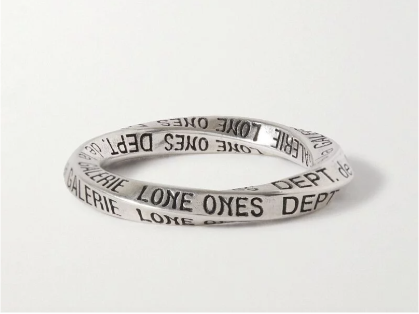 LONEONE x Gallery Dept. French twist logo Ring*