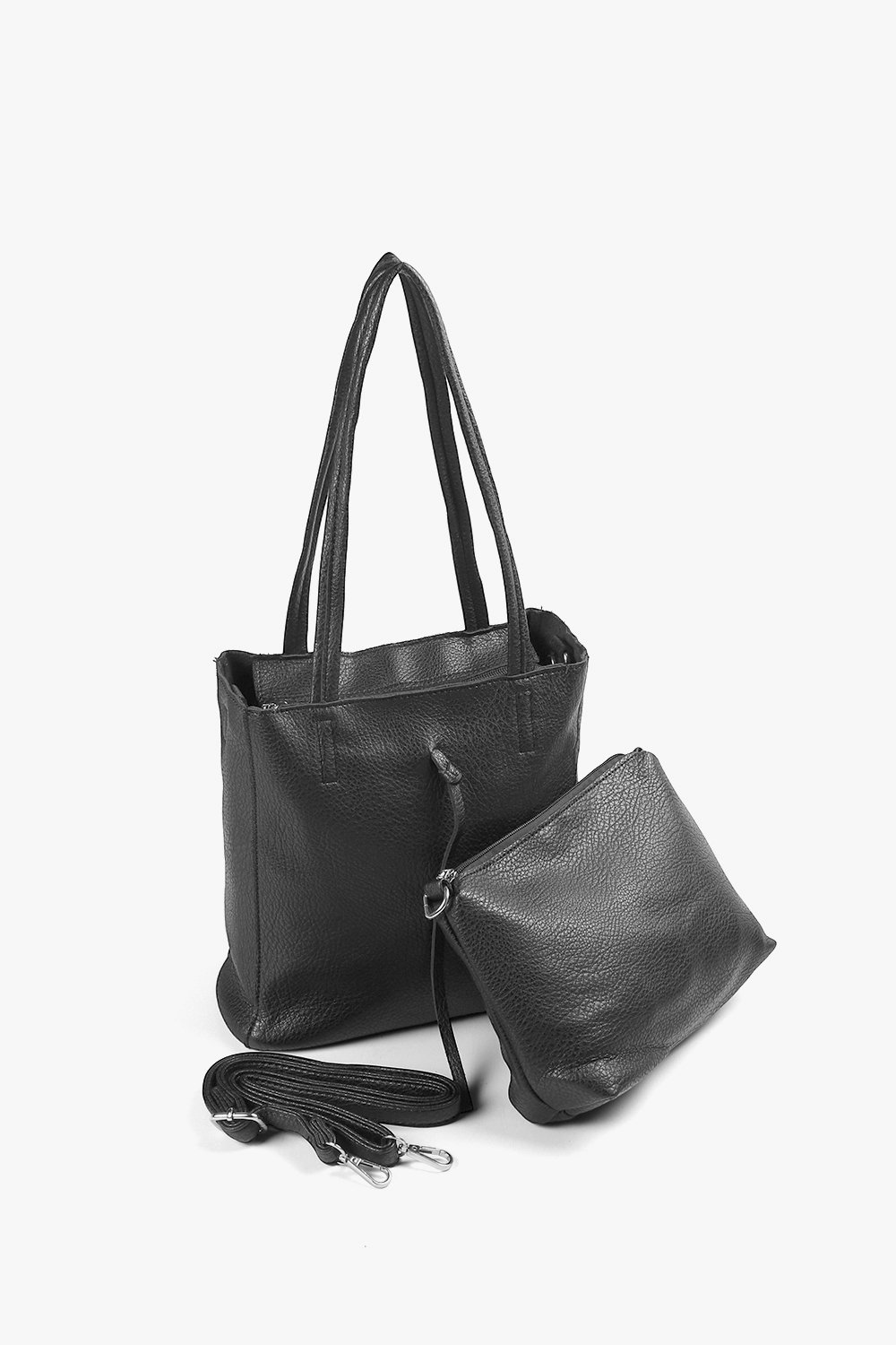 Mini Rosa 兩用小水桶包 黑色