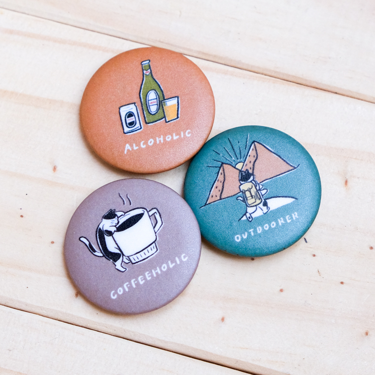 SP｜黑白小姐 Miss B&W｜小胸章組｜holic系列