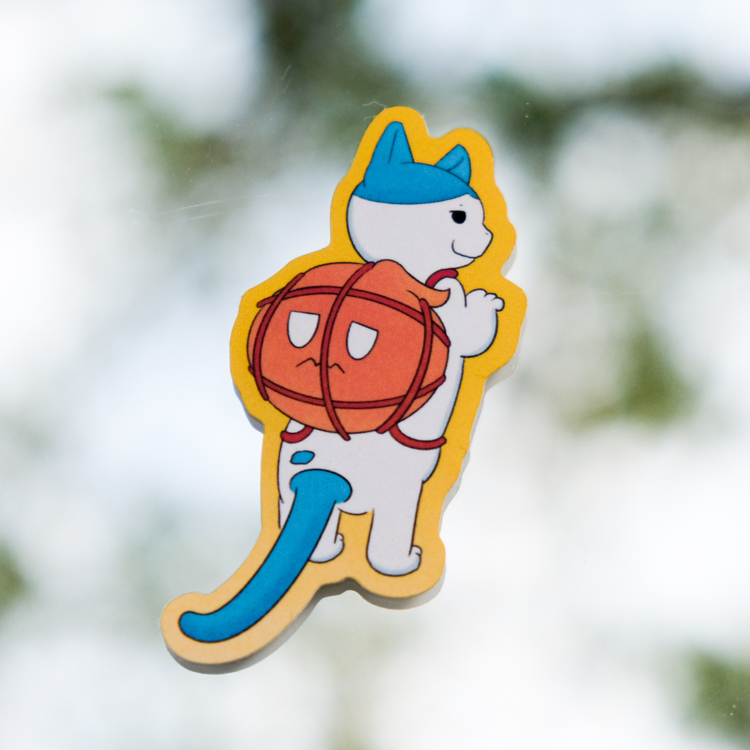 SPPPP X kk｜霧面防水貼紙｜阿懂遛三波