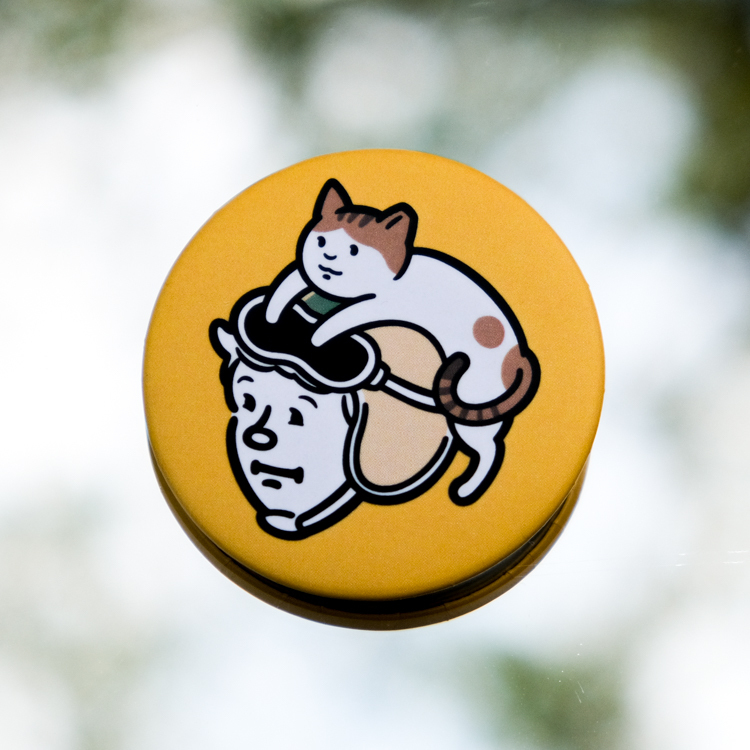 SPPPP｜Flying Boys｜磁鐵胸章｜一起騎車兜風去