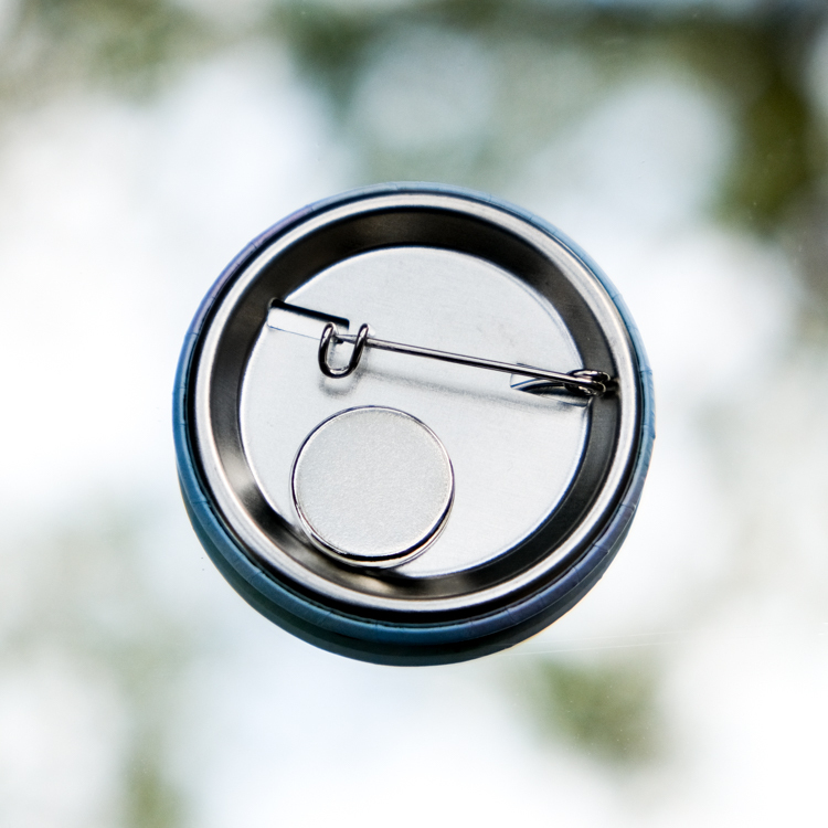 SPPPP X kk｜霧面磁鐵胸章｜氣泡三波