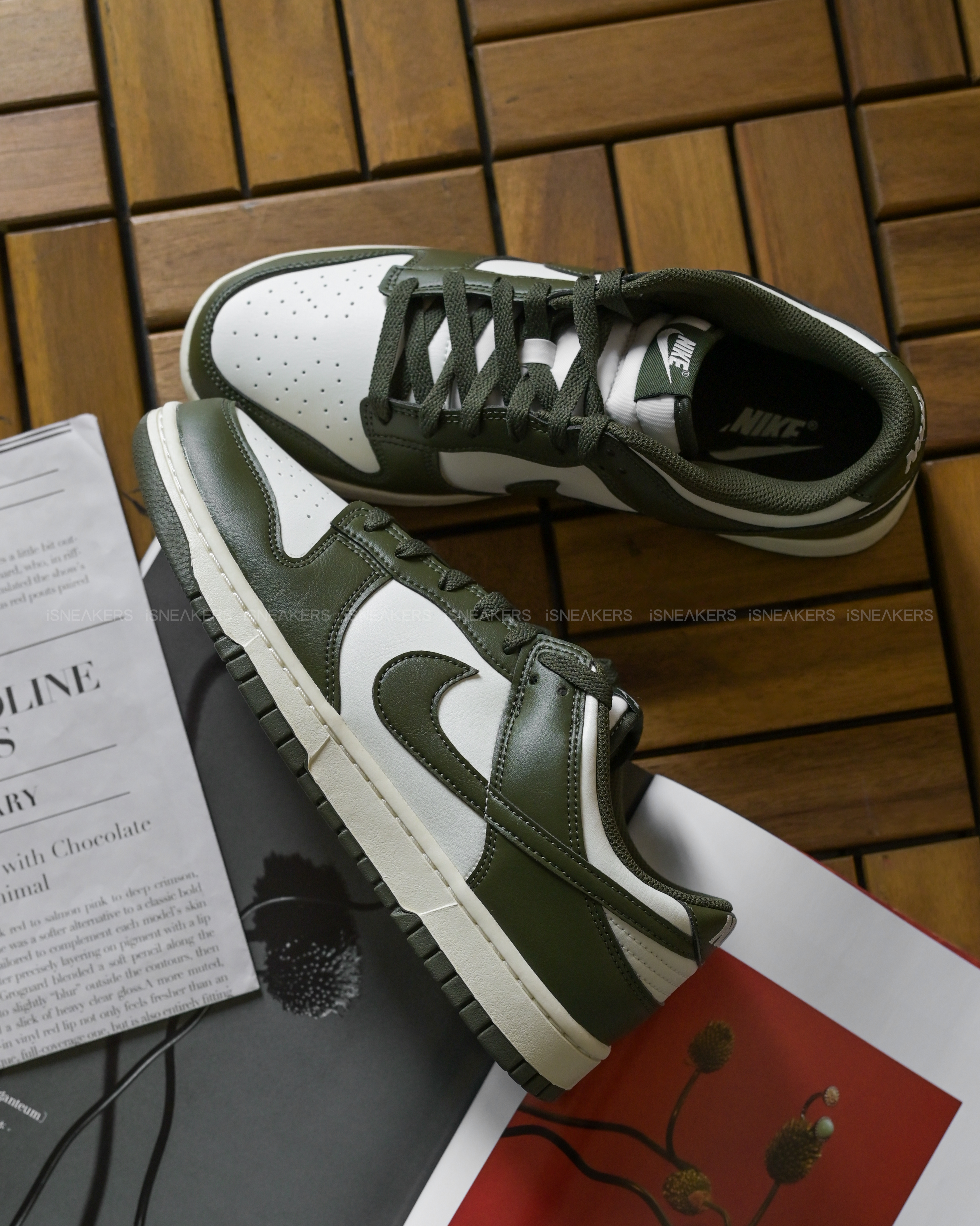 iSNEAKERS｜Nike Dunk Low "Cargo Khaki" 橄欖綠 奶油底 HF5441-102