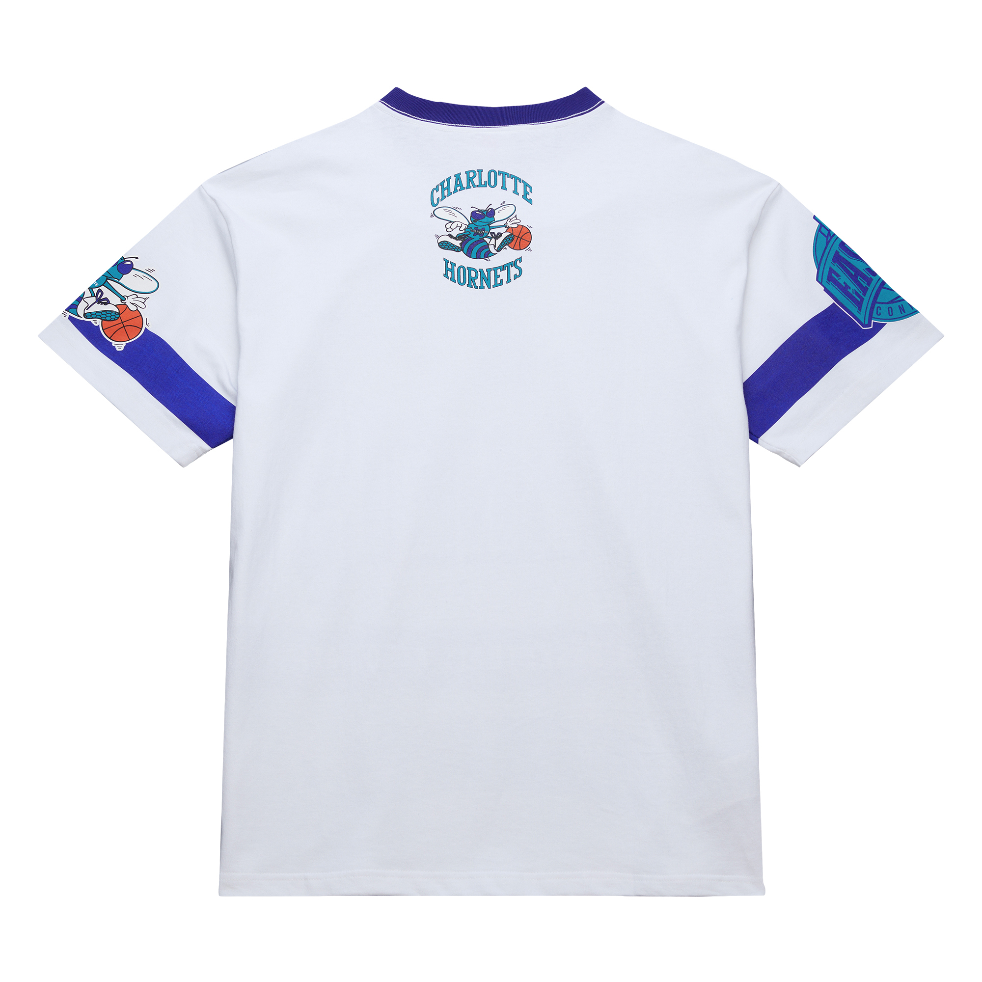 Mitchell & Ness TEAM ORIGINS PREMIUM SS TEE CHARLOTTE 白 短袖 MN25ATS12CH [台灣現貨]
