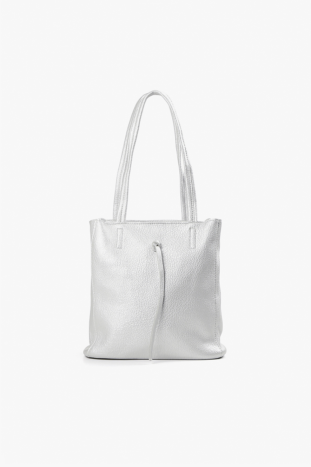 Mini Rosa 兩用小水桶包 銀色