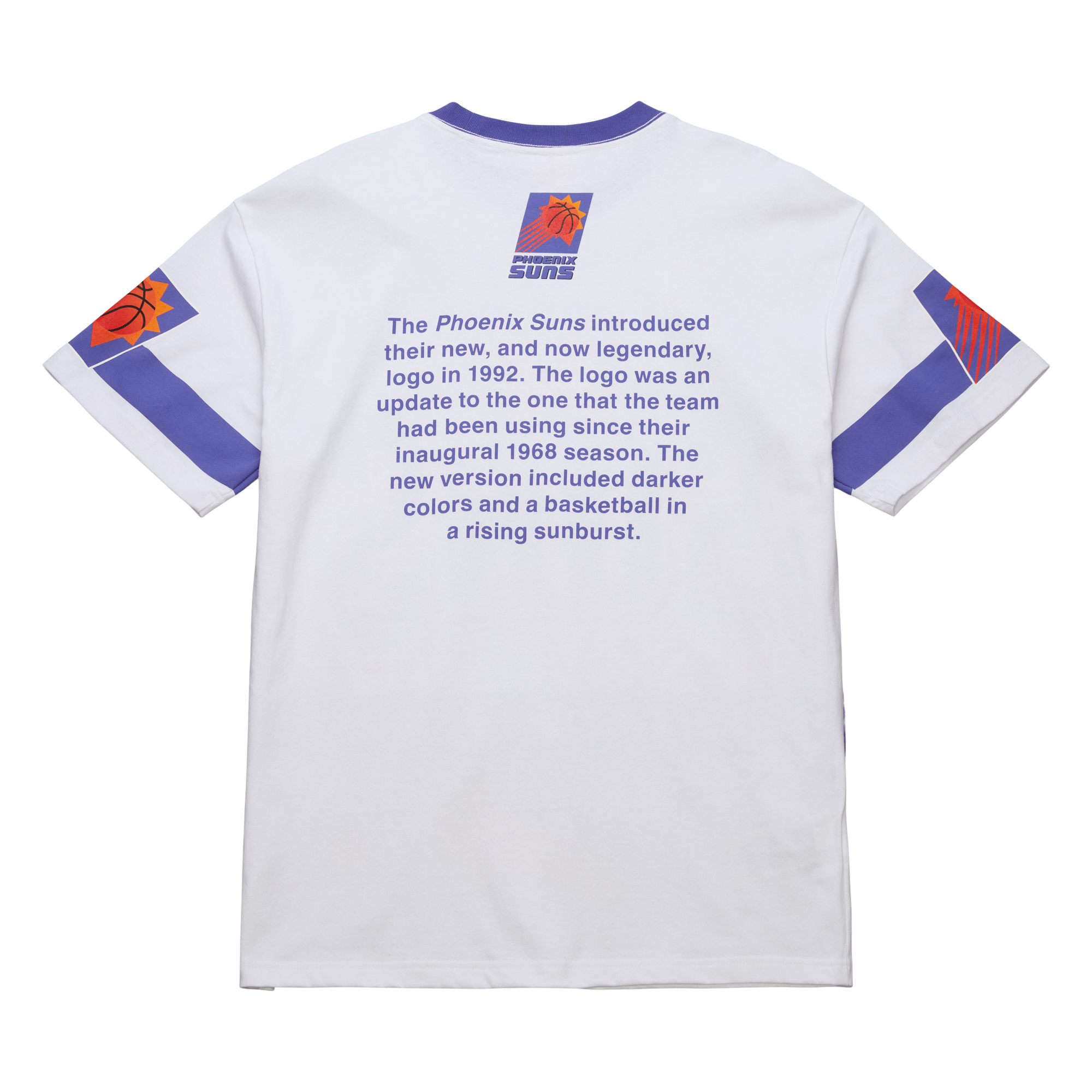 Mitchell & Ness TEAM ORIGINS PREMIUM SS TEE PHOENIX 白 短袖 MN25ATS12PS [台灣現貨]