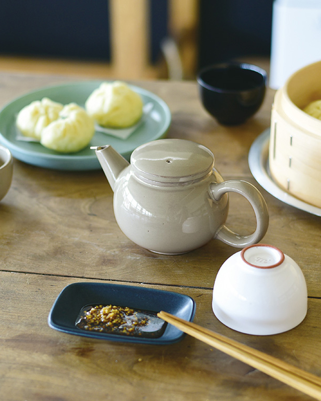 Pallo茶壺 灰色｜studio m'