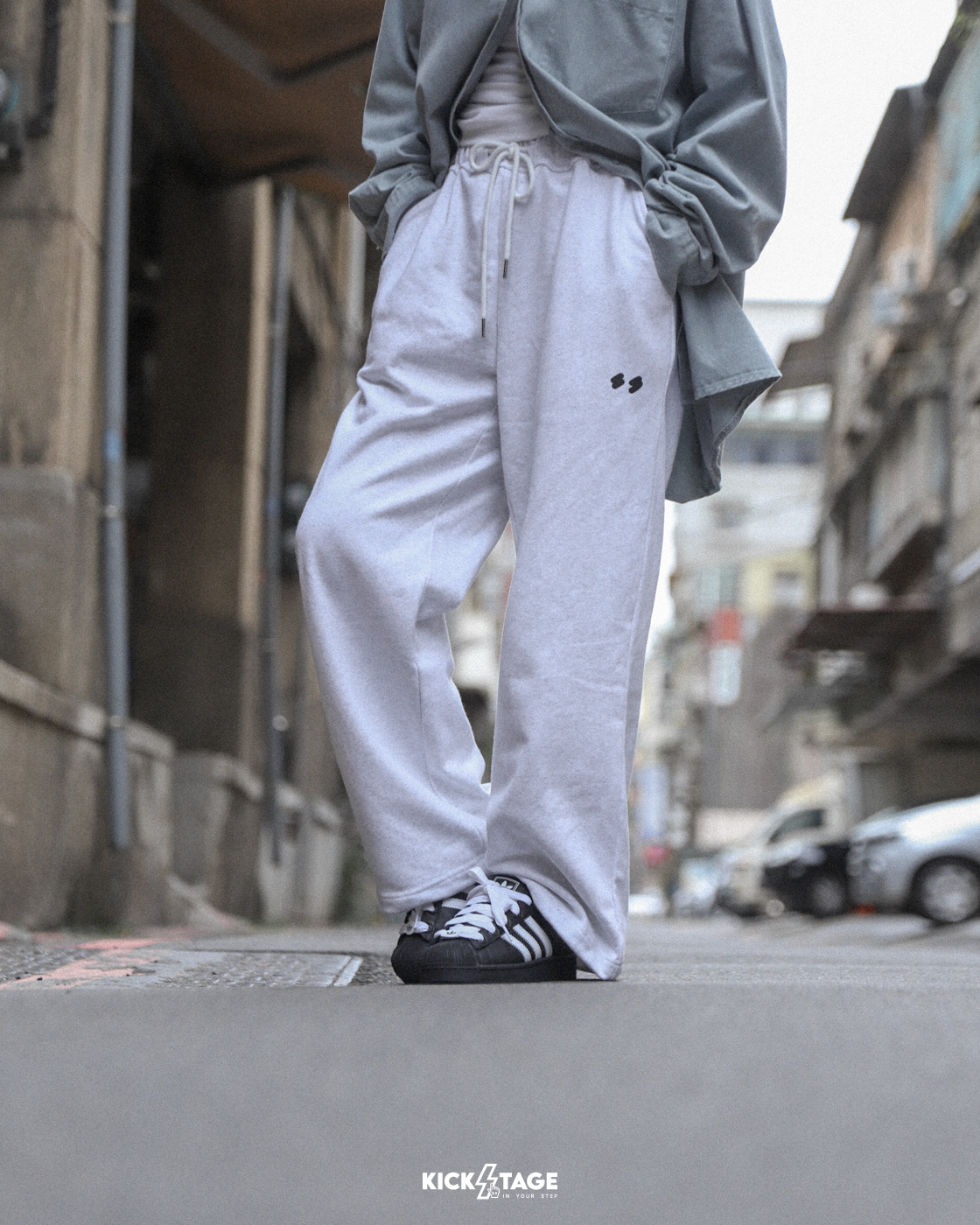 男女鞋 ADIDAS SUPERSTAR II 2 黑白 貝殼頭 寬鞋帶 荔枝皮 經典 休閒鞋【KK4474/JI3538】