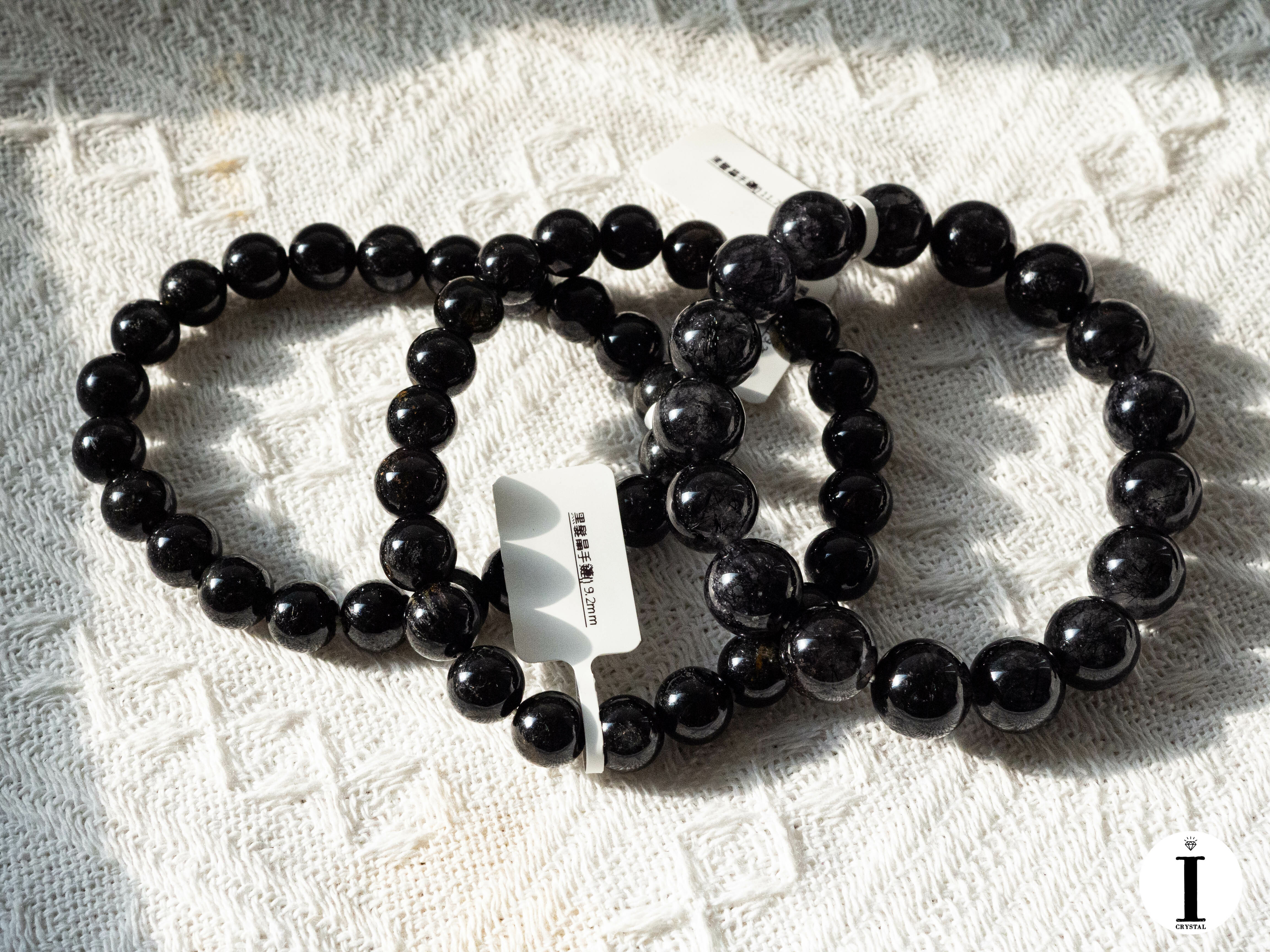 黑髮晶手鏈 (B-A18)