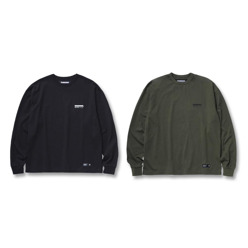 NEIGHBORHOOD CLASSIC CREWNECK LS 長袖 2色 251FPNH-CSM03