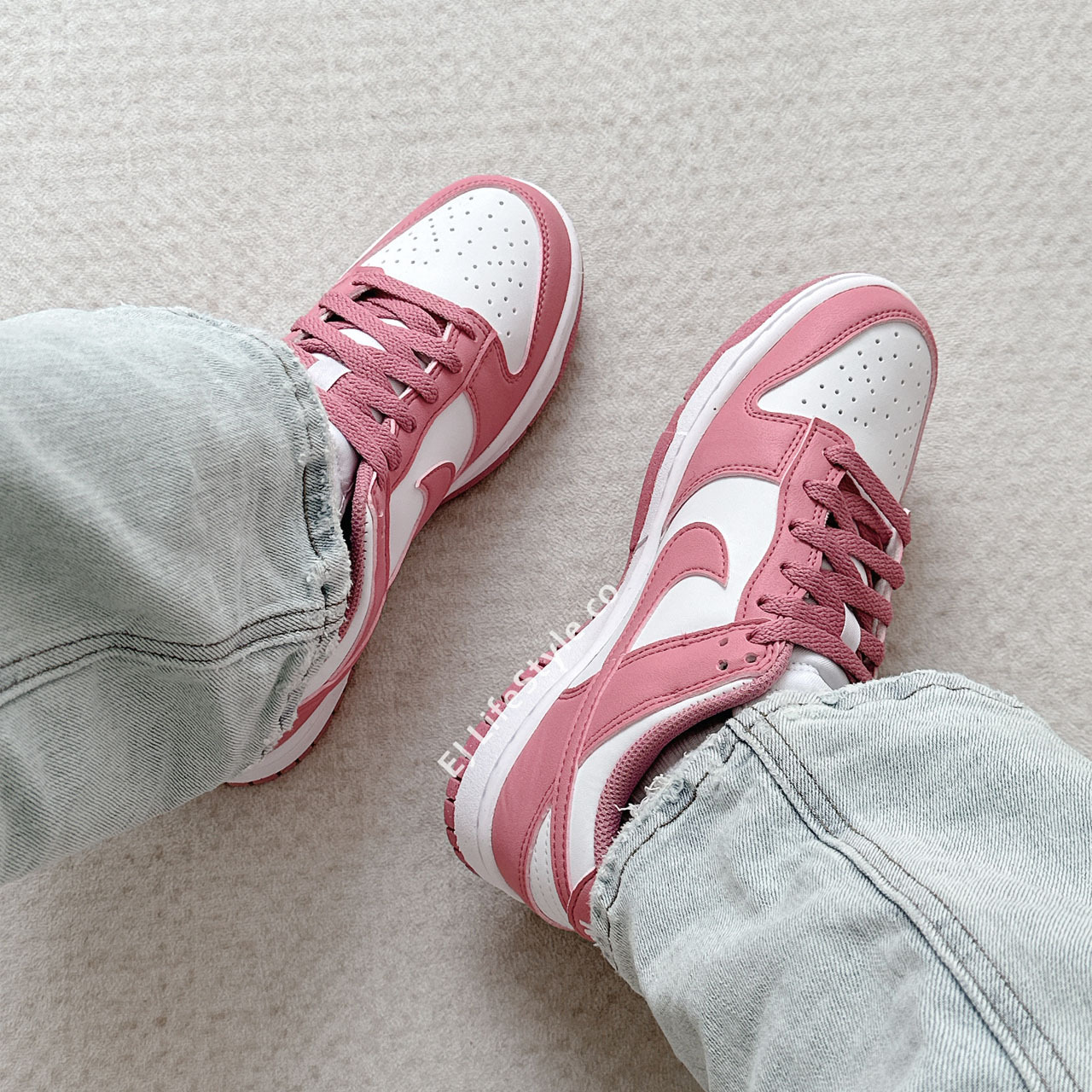 NIKE DUNK LOW NEXT NATURE 草莓牛奶 櫻花粉 粉色 環保材質 女鞋 DD1873-112 / 現+調