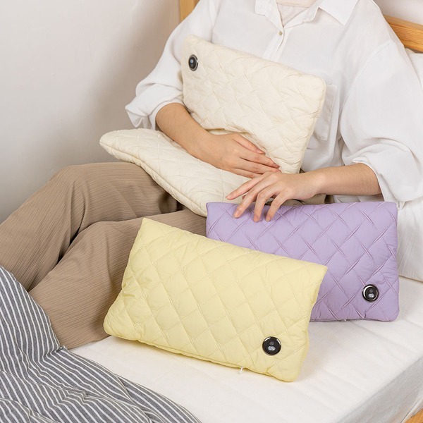 【Miya】石墨烯溫控USB熱敷墊 (白/黃/紫)