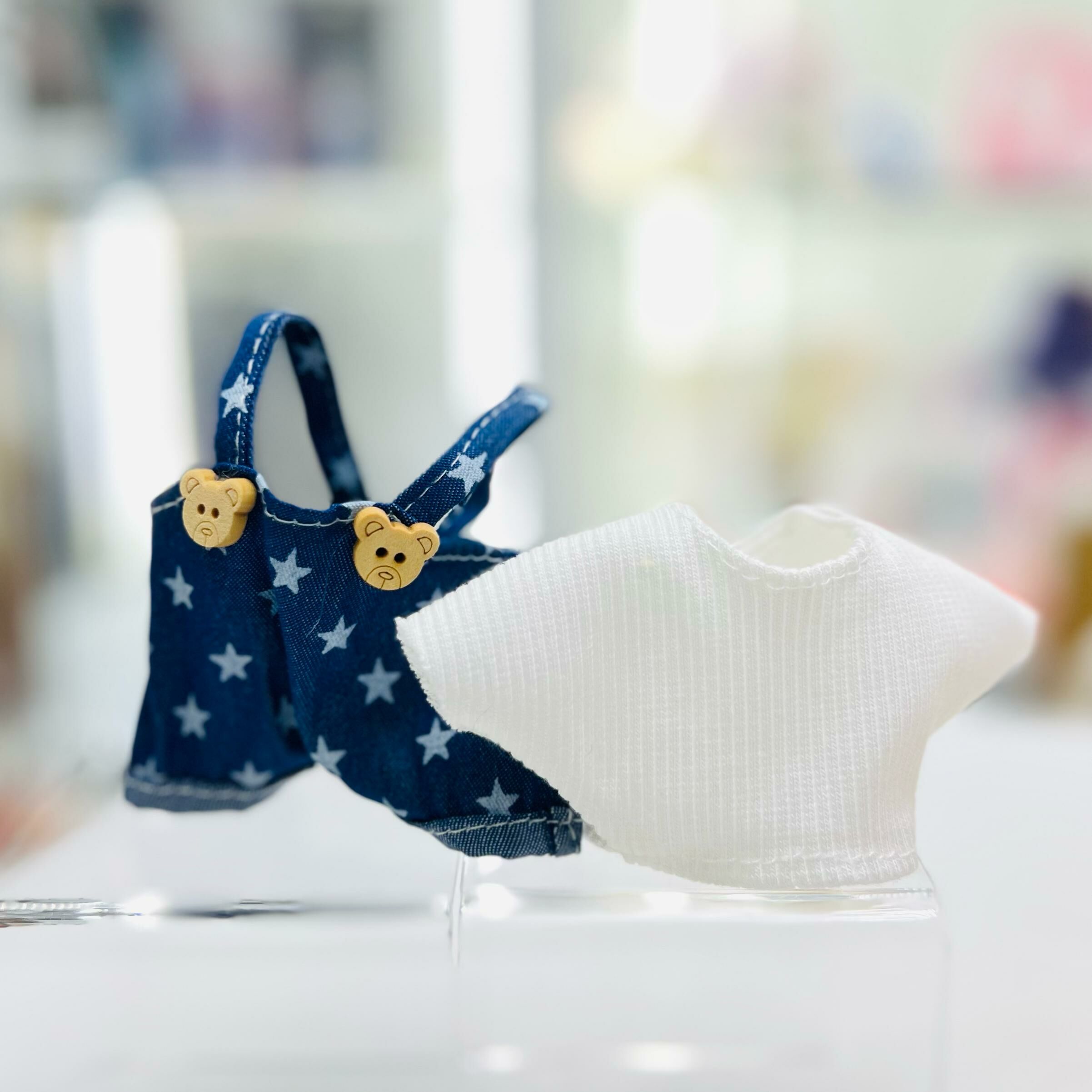 (GF) Doll outfit Fashion F14- 星星吊帶褲套裝