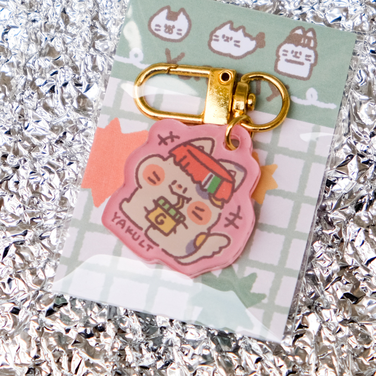 狗狗的小跳步，繪蹦砰！｜吃貨好朋友｜壓克力吊飾｜A款