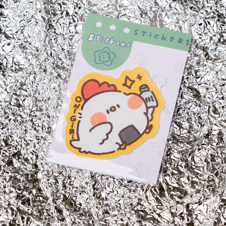 狗狗的小跳步，繪蹦砰！｜單張防水貼紙｜F款