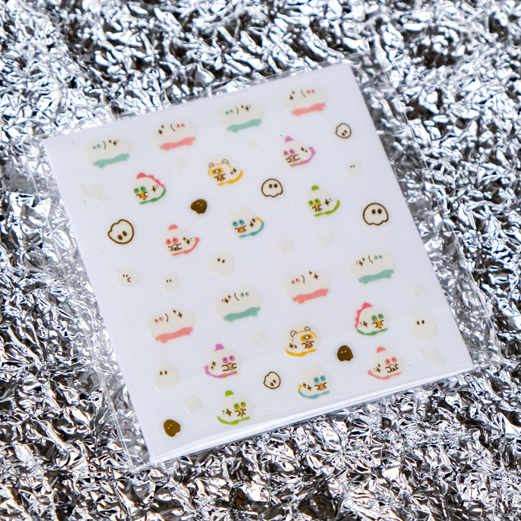 狗狗的小跳步，繪蹦砰！｜指甲貼｜幽靈吃貨恐龍