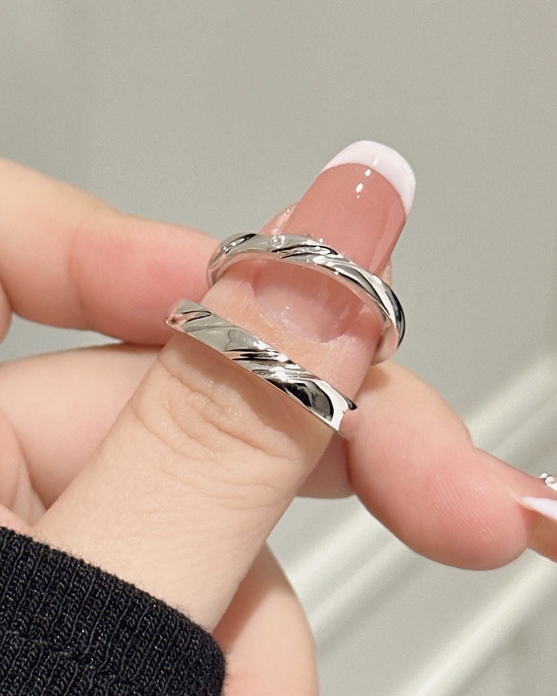 【現貨】<情人節必備>FANCI范琦 戀愛頻率 磁吸 2款 對戒 項鍊