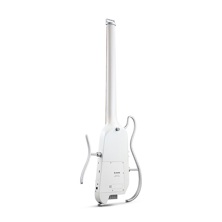 Donner Donner HUSH-X PRO 靜音電吉他 白色 第 4 張圖片｜三峽吉他 / Bass