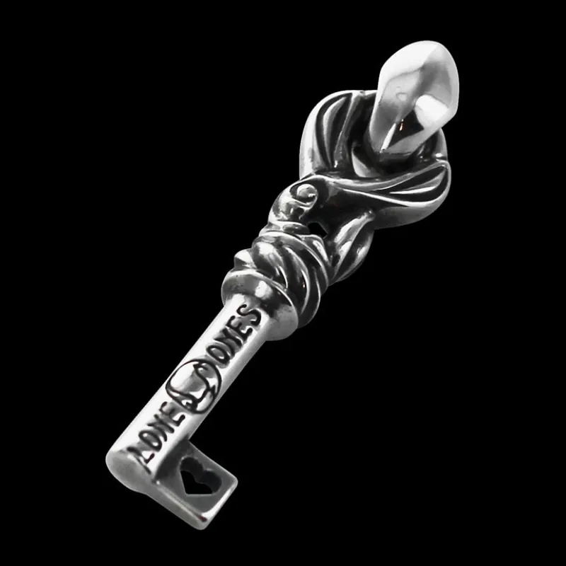 Crane Key Pendant L*