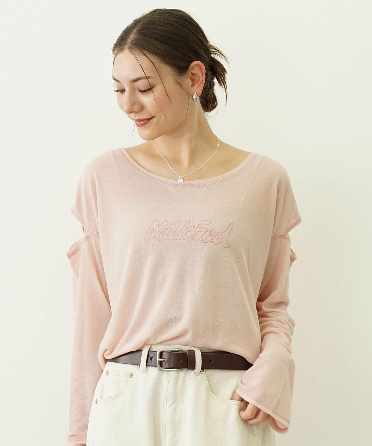 Pre-order - Milkfed OPEN SHOULDER TOP