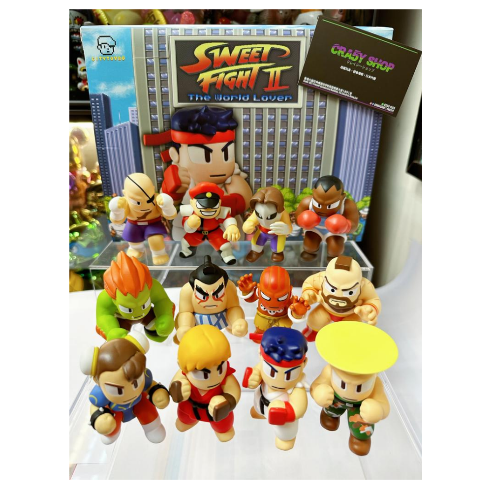 CITYTOY80 街霸 II 系列 Sweet Fight II 盲盒套裝