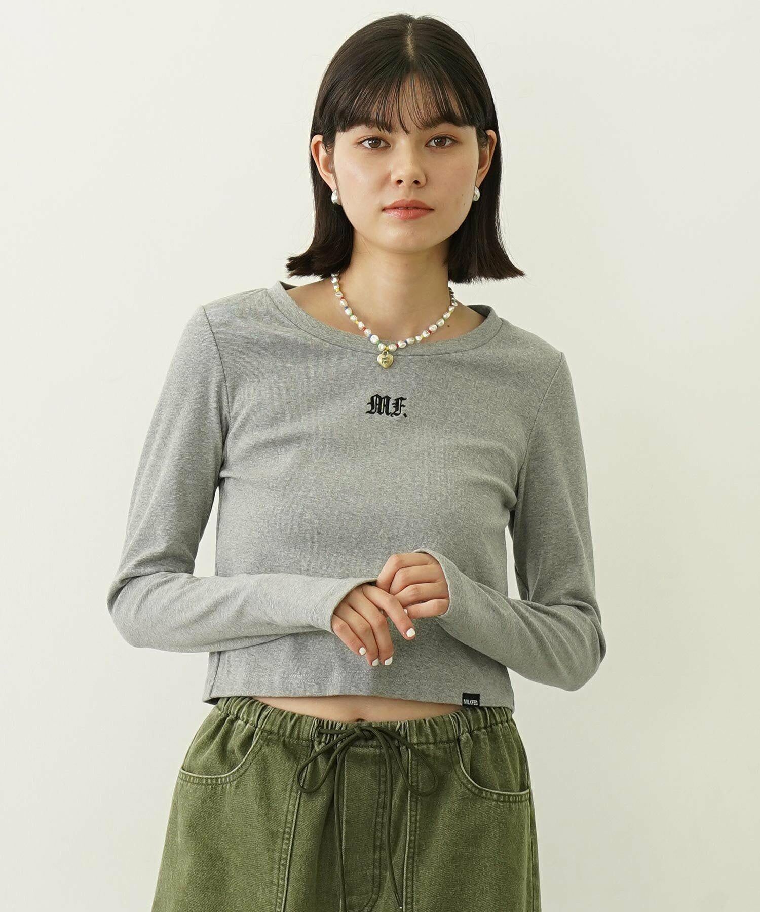 Pre-order - Milkfed MF TIGHT FIT L/S TEE